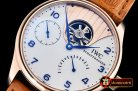 IWC Portugese Mystere Tourbillon RG/LE Wht/Blue Asia 21J