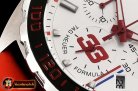 Tag Heuer Tag F1 Aston Martin "33" SS/RU (Black) White VK Qtz
