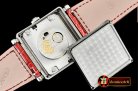 Franck Muller Master Sq 6002 Midsize SS/LE Red White GF - Swiss Qtz