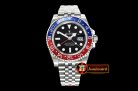 Rolex GMT Master II 126710 Jubilee 904L SS/SS Blk GMF A2836