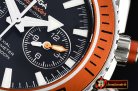 Omega P-Ocean Chrono Org SS/SS Black/Org JHF A7750 Mod9900