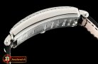 Franck Muller Long Island Ld 952QZ DIAM/SS/LE (Blk) Wht GF Swiss Qtz