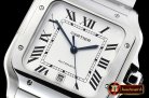 Cartier Santos De Cartier 2018 Mens XL SS/SS Wht BVF MY9015