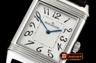 Jaeger Le Coultre JL Reverso Mens SS/LE White/Num MY8215 Mod