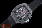 Replica Richard Mille RM011 Felipe Messa FC/NY Black A7750