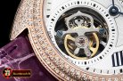 Cartier Cle De Cartier Tourb Diams RG/LE Purp White Asia HW