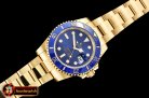 Rolex Submariner 116618LN Wrap YG/YG Blue VRF Asia 2836