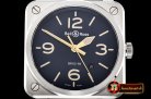 Bell Ross BR03-92 42mm SS/LE Blue/Gold MY9015