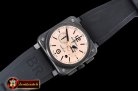 Bell & Ross BR03-94 Desert Type Chronograph PVD/RU Beige Asia 7750