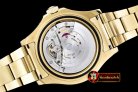 Replica Rolex YachtMaster Mens YG/YG Grey BP Asia 2836 Mod3135