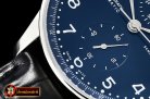 IWC Portuguese Chrono "150 Years" SS/LE Blue YLF A7750