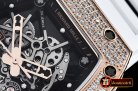 Richard Mille RM035-02 Americas Diams RG/RU Wht Skele KVF MY8215 Mod