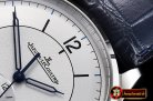 Jaeger Le Coultre Master Control Geographic Sector SS/LE Wht MY9015 Mod
