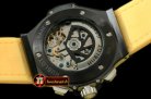 HUB0323B - Big Bang Pearl/ Sq Yellow Ruby All Black A-7750