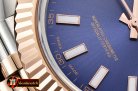 Rolex Datejust II DJ2 41mm Jub Flt RG/SS Blue Stk BP A3235 Mod