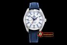 Replica Omega Aqua Terra GMT SS/NY Wht/Blue JHF A2824 Mod8500