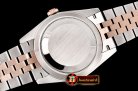 Rolex DateJust 36mm Jub Diam RG/SS Grey/Dm BP A2813