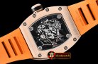 Richard Mille RM035-02 Americas RG/RU Org Skele Blk KVF MY8215 Mod