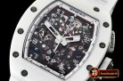 Richard Mille RM011 Felipe Massa Wht CER/DLC/VRU Skele KVF A7750 Mod