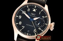 IWC Big Pilot Heritage IW510301 RG/LE Black YLF Asia 23J