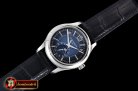 Patek Philippe Annual Cal. Moonphase Ref.5205 SS/LE Blue GRF MY9015