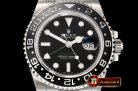 Rolex GMT II 116710LN SS/SS Blk BP Asia 3186 CHS