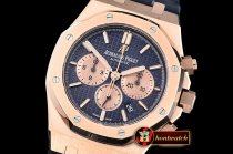 Audemars Piguet Royal Oak Chronograph 26331ST RG/LE Blue OMF A7750