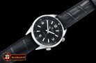 Jaeger Le Coultre Polaris Automatic 41mm SS/LE Black Miyota 9015 Mod