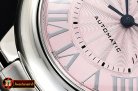 Cartier Balon De Bleu Ladies 33mm SS/SS Pink TWF Seiko NH05A
