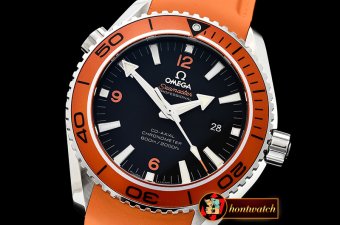 Omega Planet Ocean 45mm Met Bez SS/RU Orange JHF A2836 Mod