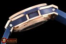 Hublot Big Bang Evolution DIAM/RG/RU Blue Skele A7750 Mod