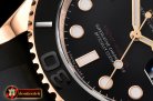 Rolex YachtMaster 116655 40mm RG/RU Black ARF 1:1 Asia 2836