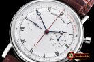 Breguet Classique Ref.1433 Chronograph SS/LE White Roman HW75