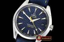 Omega Aqua Terra 150m 007 James Bond SS/SS Blue VSF Asia 8500