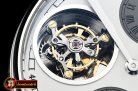 IWC Portugese Regulator Tourb IW544602 SS/LE Wht ZF Tourb