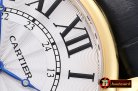 Replica Cartier Ronde Louis Cartier No Date YG/LE White Asia HW