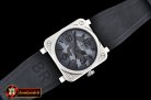 Bell & Ross BR03-92 Black Camo SS/LE Grey Miyota 9015