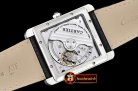 Replica Cartier Tank MC 1904 SS/LE Black JF Asia 23J