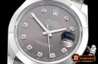 Rolex Datejust DJ2 41mm Oyt Smt SS/SS Grey Diam BP Asia 2813
