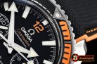 OMG0538B -P-Ocean Chrono Blk/Org SS/NY Blk JHF V3 A7750 Mod9900