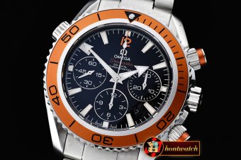 OMG0457C - Planet Ocean Chrono SS/SS Black JHF A-7750
