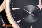 JAEGER LE COULTRE Master Control 1000 hours RG/LE Black ST-17 Mo