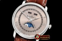 Blancpain Villeret Complications SS/LE Brown OMF V2 Miyota 9015