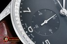 IWC Portuguese Chrono Diam SS/LE Grey/Black ZF A79350 Mod