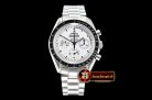 Omega SpeedMaster Snoopy Ltd Ed SS/SS White OMF V2 Venus 75
