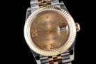 RLX200427G - GMF Rolex Datejust 36mm Steel-14K A3235 Automatic Movement m126233-0031