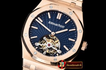 Audemars Piguet Royal Oak Tourbillon RG/RG Blue Real Flying Tourbillon