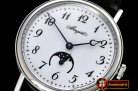 Breguet Classique MoonPhase SS/LE White MY9015 Mod