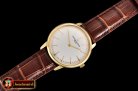 VACH. CONSTANTINE Patrimony Grand Taille YG/LE White KZF Miyota 9015