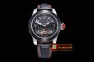 JAEGER LE COULTRE AMVOX3 Tourbillon GMT SS/LE Black/Red Asia 23J